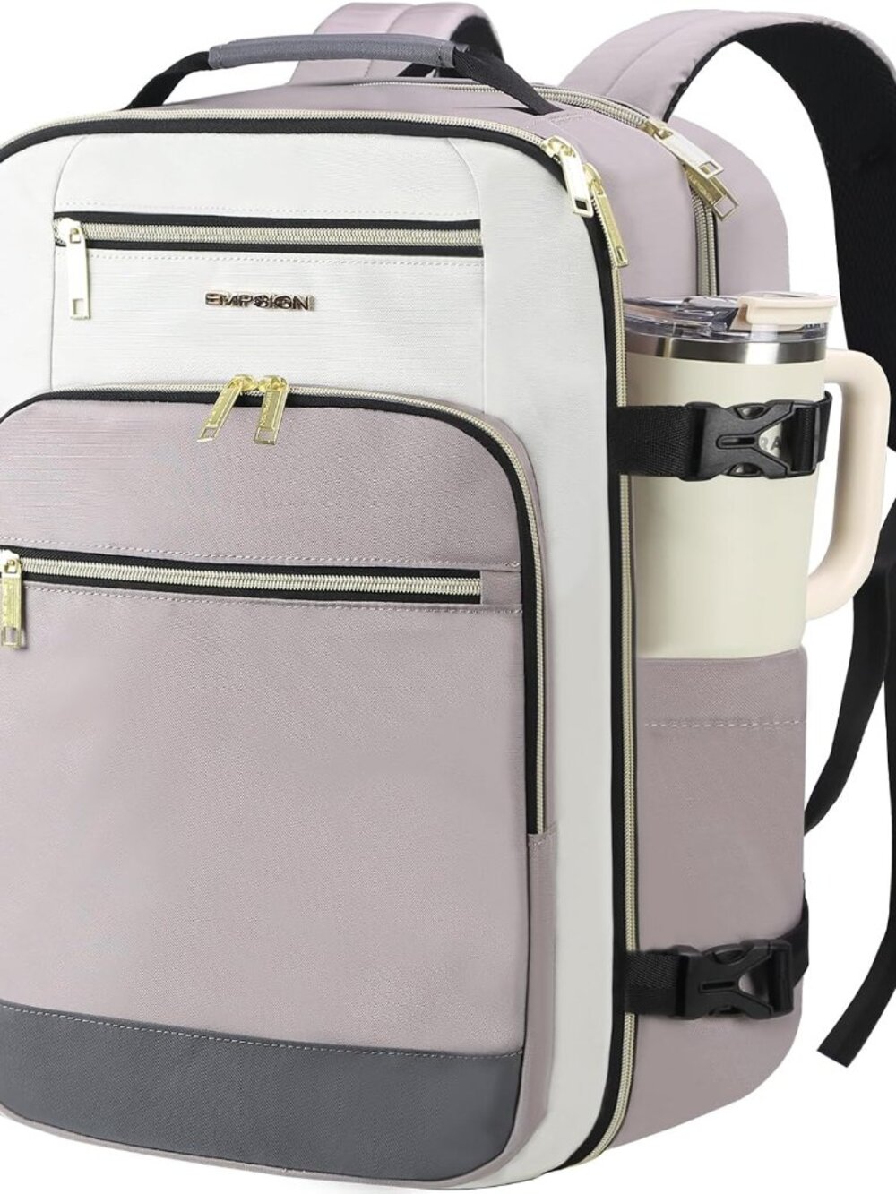 40L Travel Backpack — TSA Friendly, Water-Resistant, and Versatile for Unisex Tr